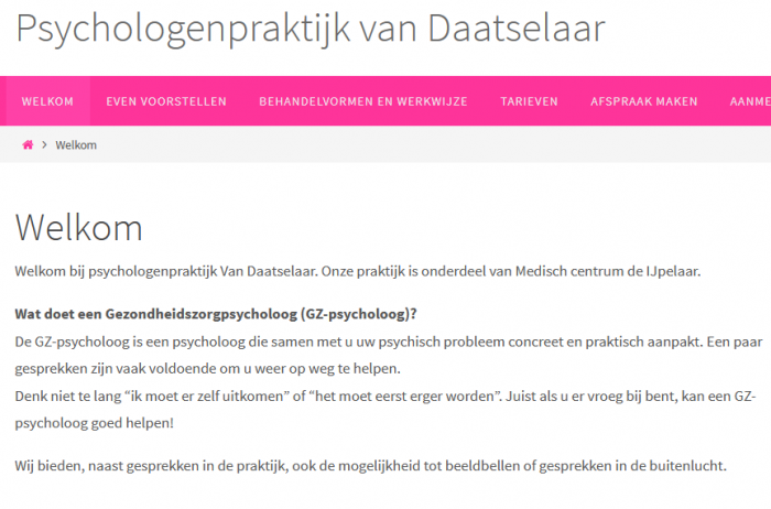 Psychologenpraktijk van Daatselaar.nl